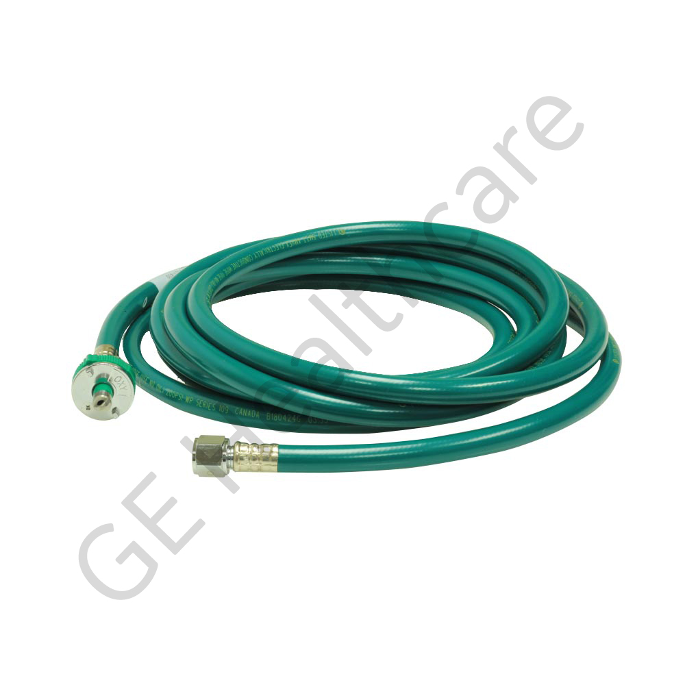 Hose/Assembly O₂ Green 15ft BCG Diameter M/DISS N-G BCG Hose/Assembly O₂ Green 15ft BCG Diameter M/DISS N-G BCG