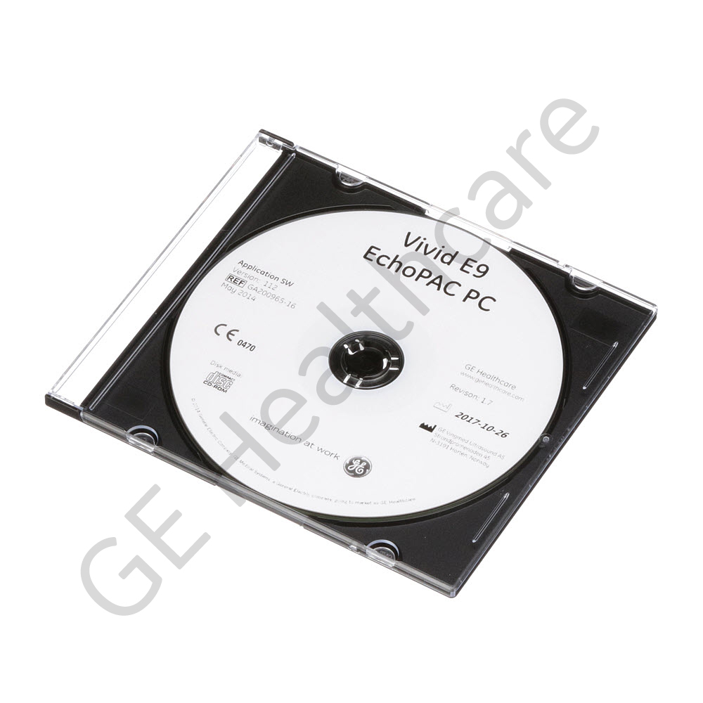 PC Application software v.112.1.7 for Vivid E9 and EchoPAC PC Application software v.112.1.7 for Vivid E9 and EchoPAC